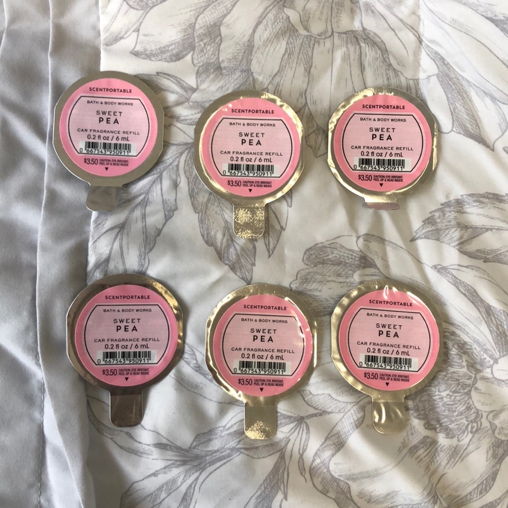 Bath & Body Works Sweet Pea Car Refills